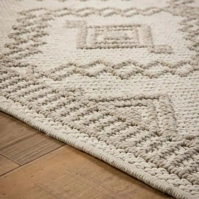 Rustic Rug Diamond Design - Rugs
