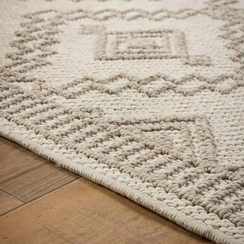 Rustic Rug Diamond Design - Rugs