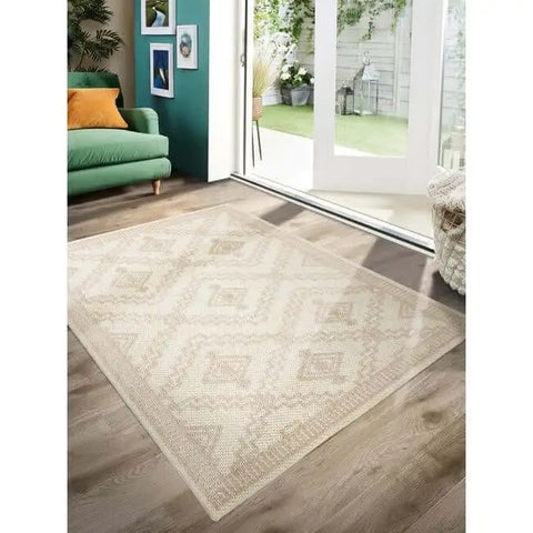 Rustic Rug Diamond Design - Rugs