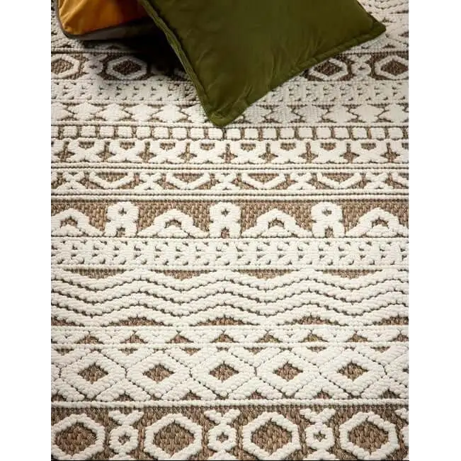 Rustic Rug Geometric Design - Rugs