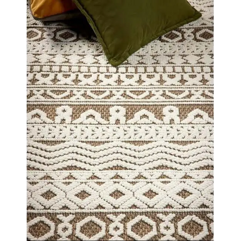 Rustic Rug Geometric Design - Rugs