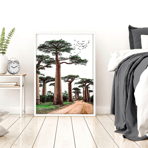 Safari Bedrooms | Set of 3 African Wildlife Wall art Prints