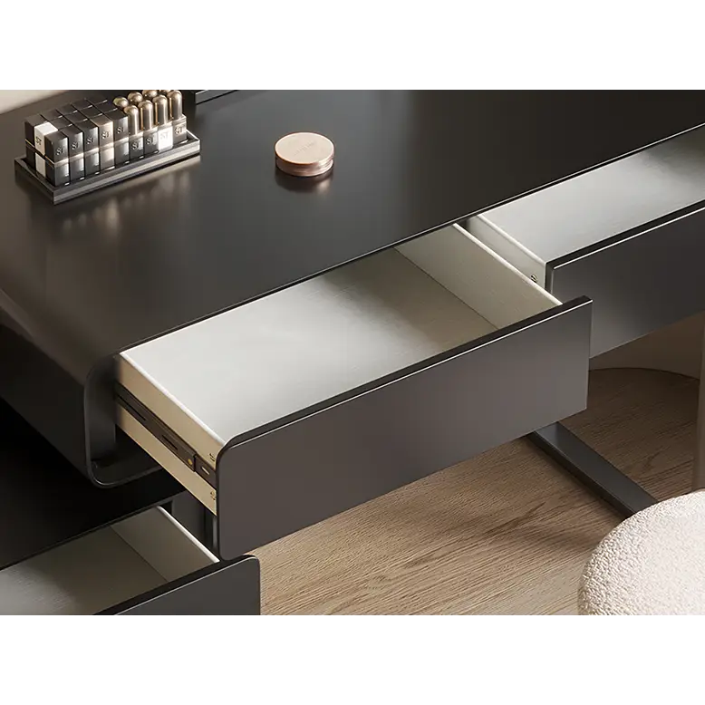 Salome Dressing Table Mirror Black