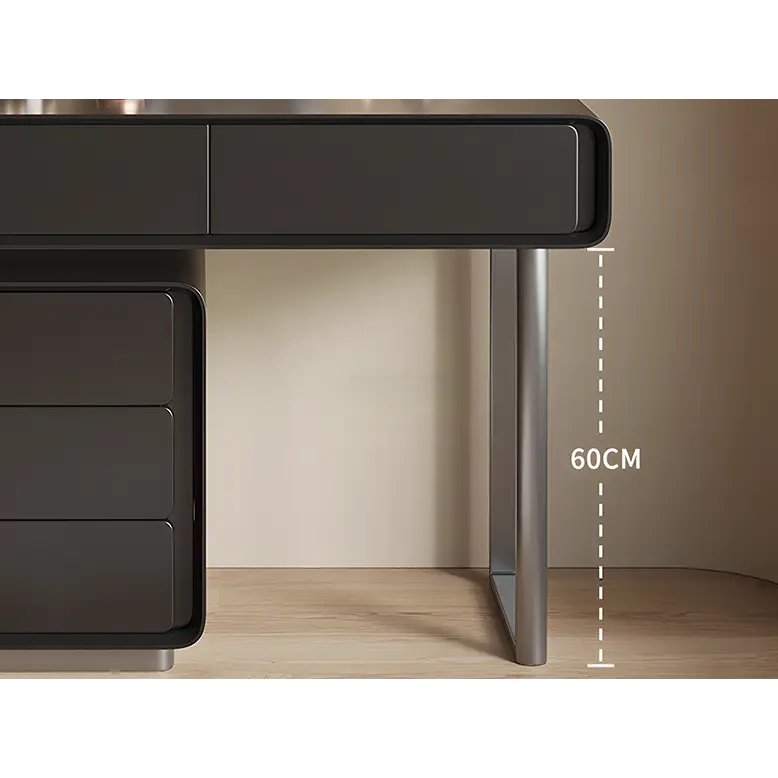 Salome Dressing Table Mirror Black