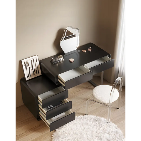 Salome Dressing Table Mirror Black