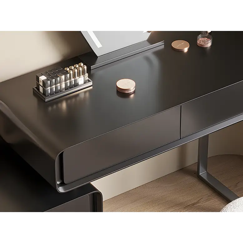 Salome Dressing Table Mirror Black