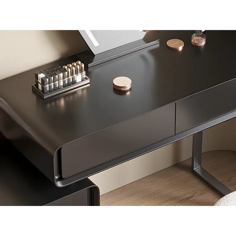 Salome Dressing Table Mirror Black