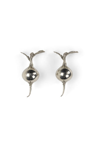 Garden Harvest Radish Salt and Pepper Shakers - Pair