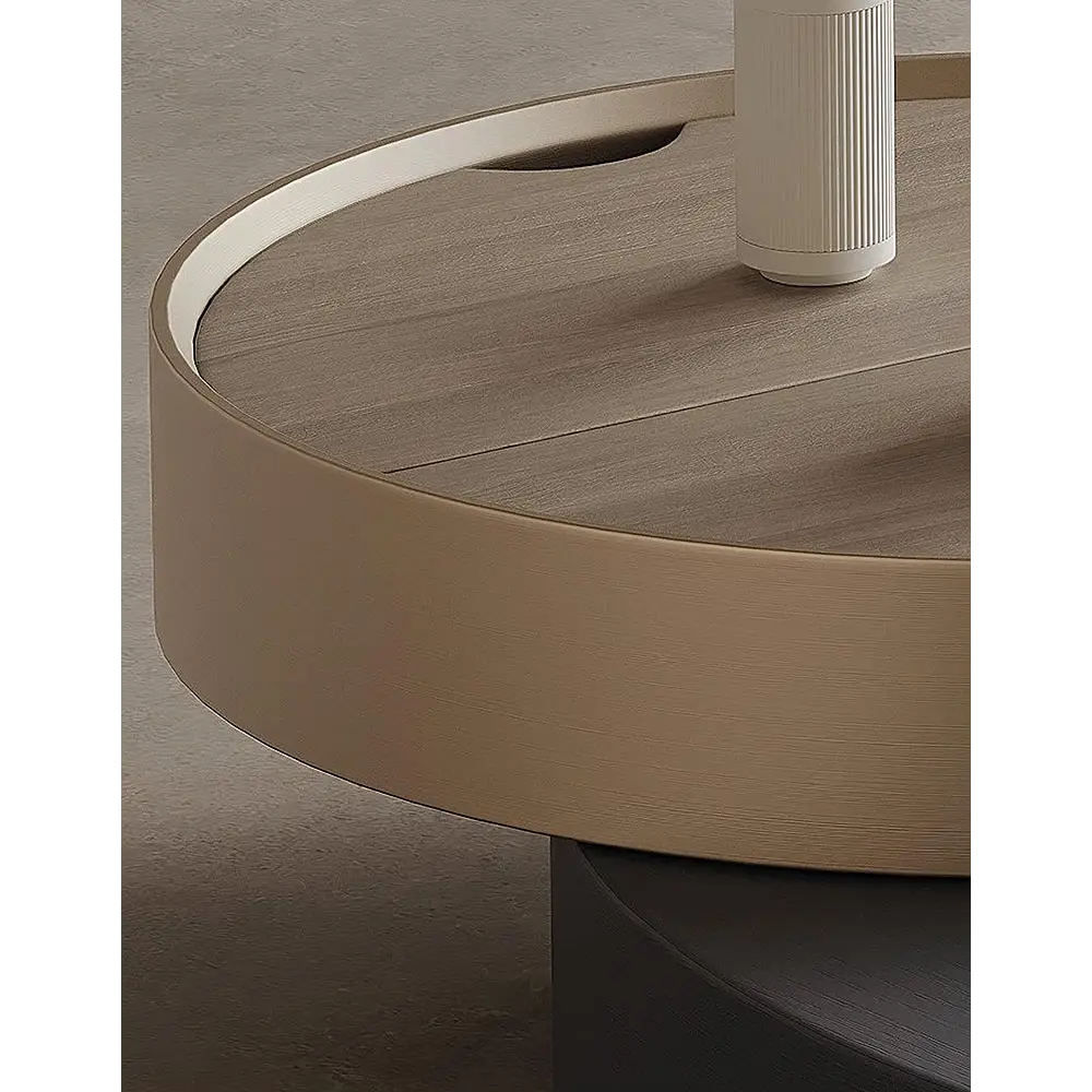 Sandoval Low Coffee Table Set With Storage Wood - coffee table