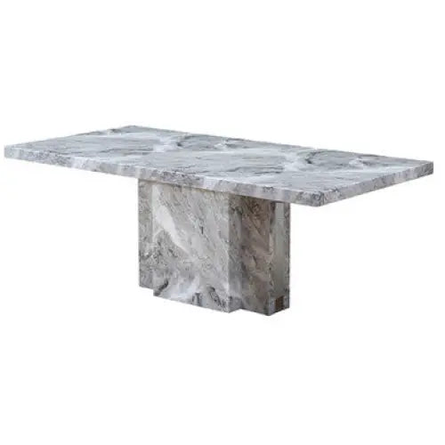 Saronno Grey Marble Dining Table