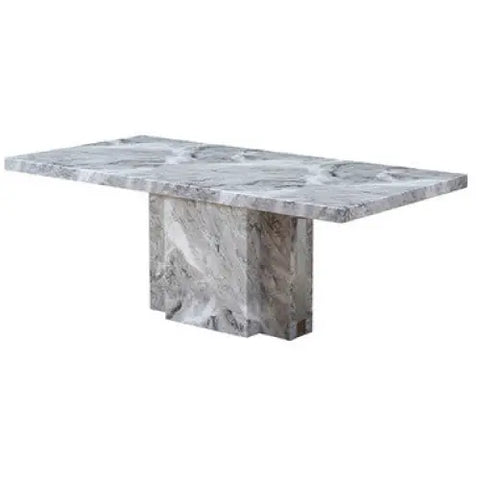 Saronno Grey Marble Dining Table