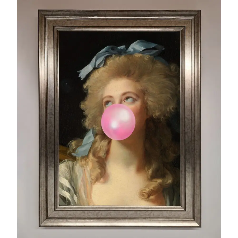 Sass Queen Framed Print - A3 (29.7 x 42 cm) / Silver - Framed Print