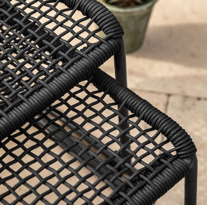 Sasso Lounge Chair and Stool