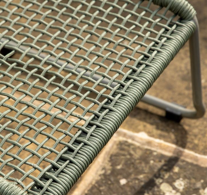 Sasso Lounge Chair and Stool