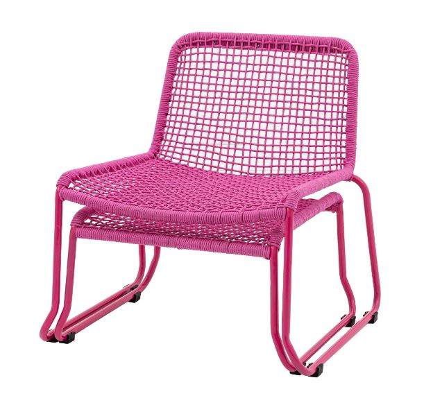 Sasso Lounge Chair and Stool
