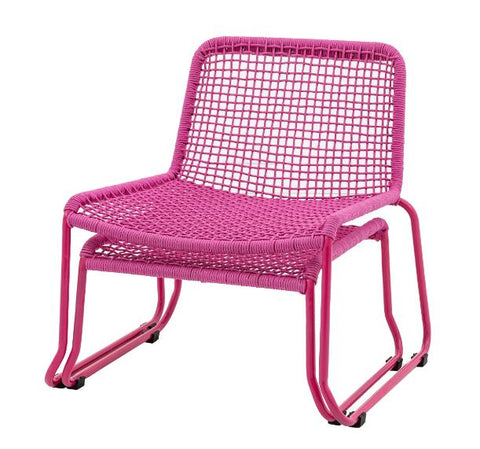 Sasso Lounge Chair and Stool