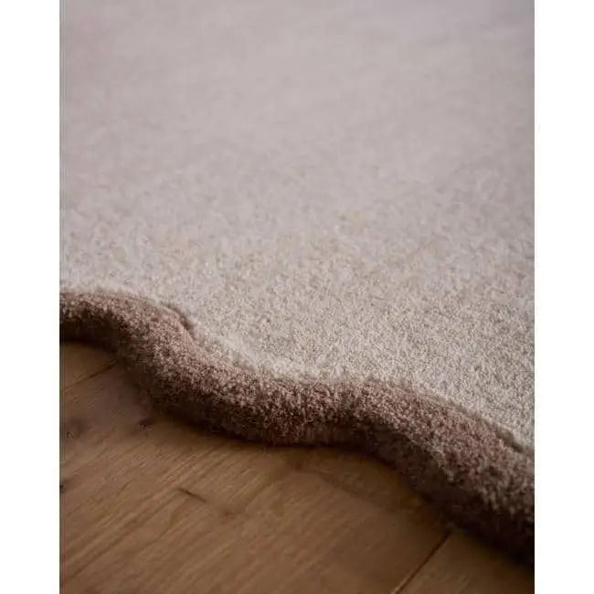 Scalloped Rugs Bordered Design - Rugs