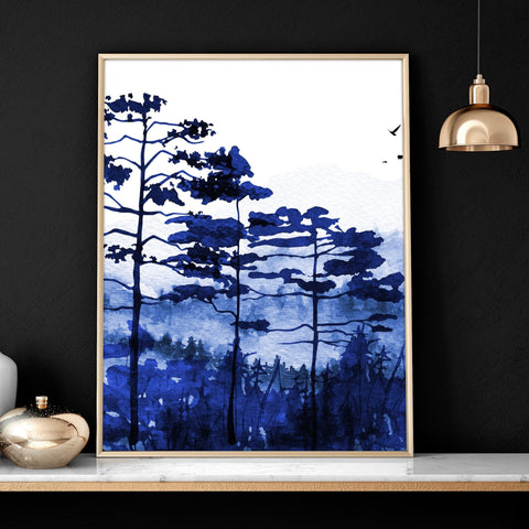 Scandi art prints | set of 3 Bedroom wall art