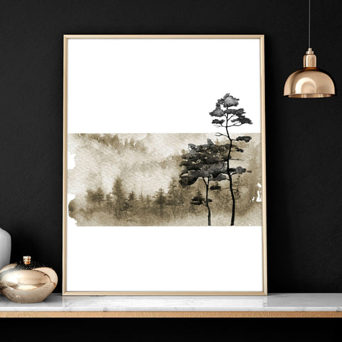 Prints for the office | Set of 3 Scandinavian wall art