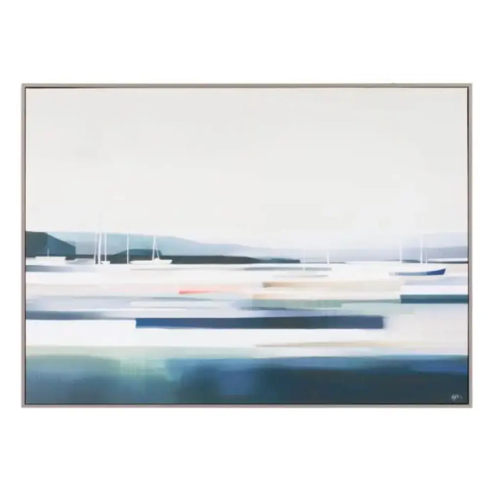 Sea Scape Canvas Framed - Artwork