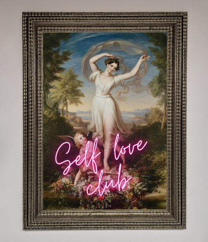 Self Love Club Framed Wall Art