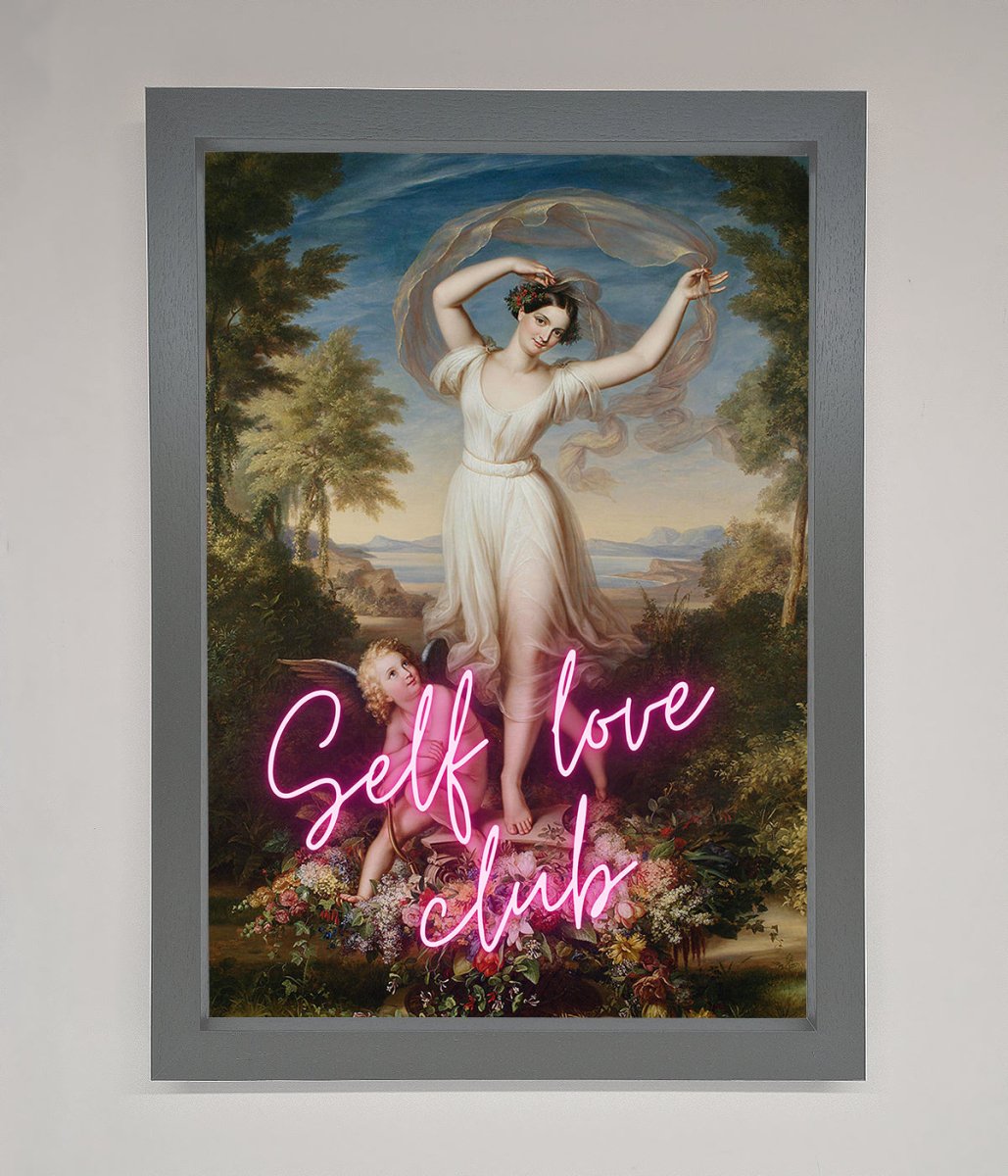 Self Love Club Framed Wall Art