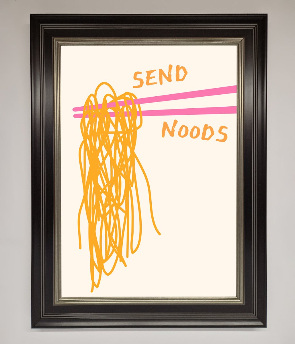 Send Noods Framed Poster