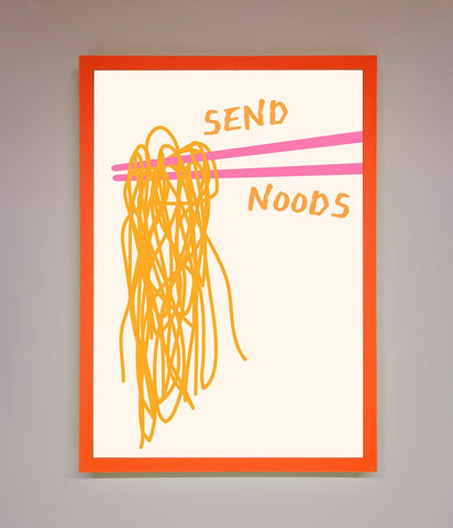Send Noods Framed Poster