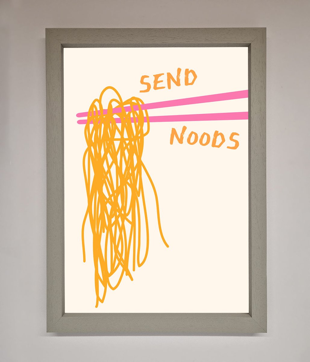 Send Noods Framed Poster