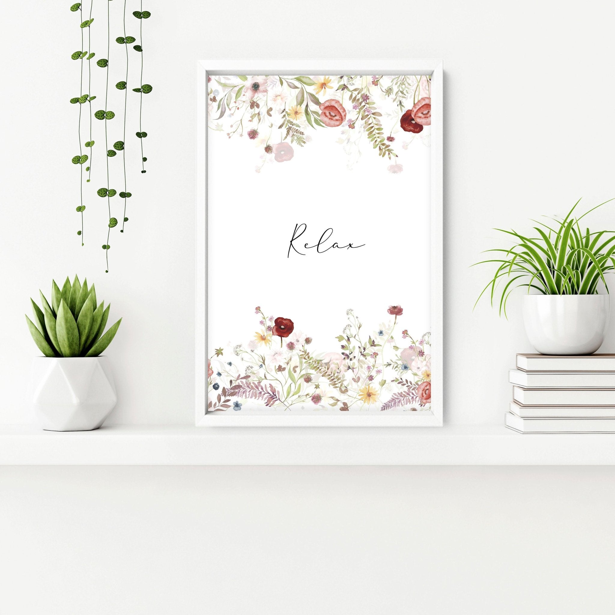 Art for bathroom wall | set of 3 Shabby Chic wall art