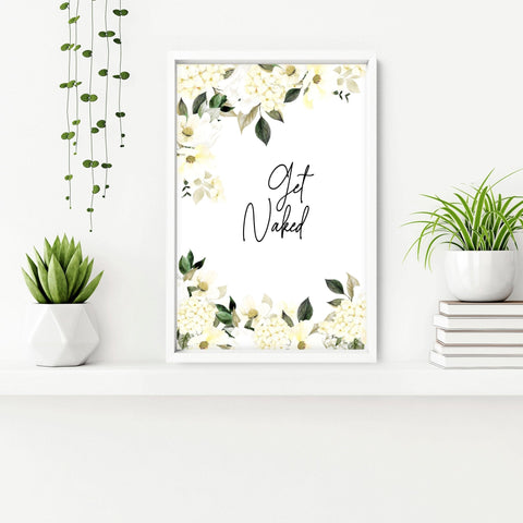 Wall art bathroom | set of 3 framed bathroom prints