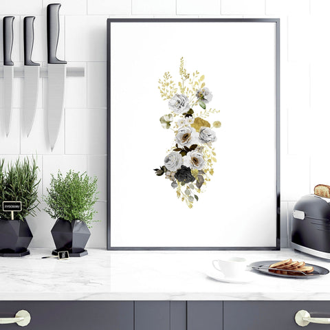 Artwork for kitchen walls | set of 3 wall art