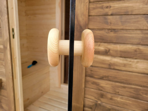 Steam & Oak Gas Barrel Sauna 1.8m (Electric Option)