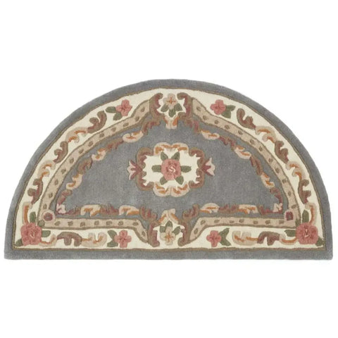 Shensi Grey Medallion Rug - 67X127 cm - Rugs