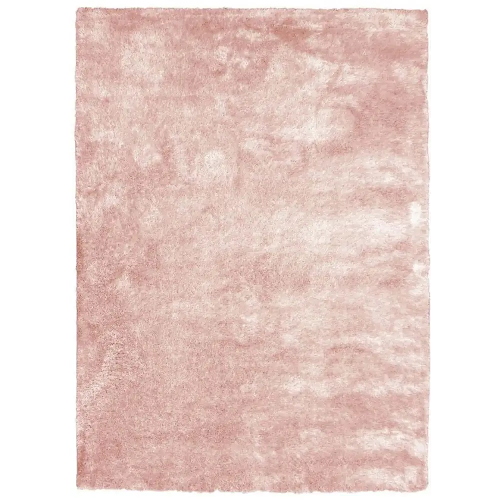 Shimmer Pink Supersoft Shaggy Rug | ODS33 - 80X150 cm - Rugs