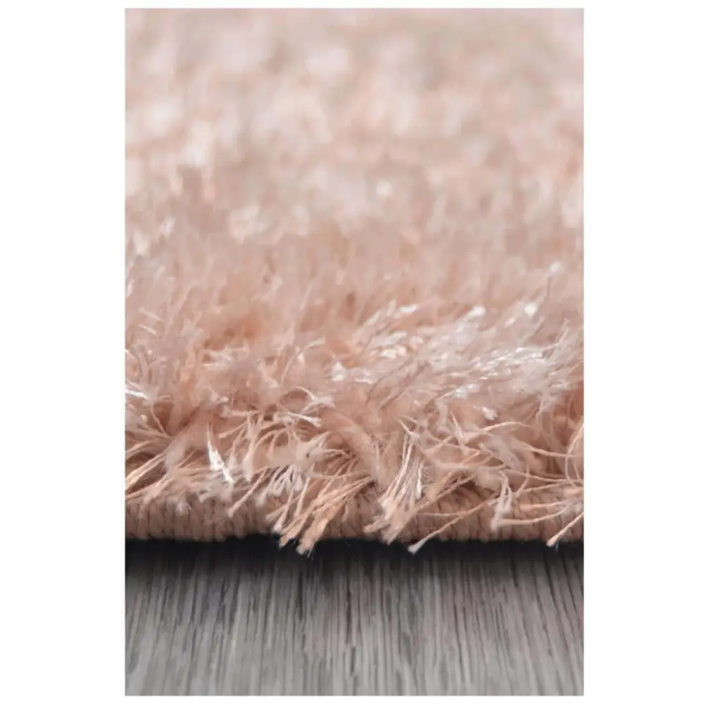 Shimmer Pink Supersoft Shaggy Rug | ODS33 - Rugs