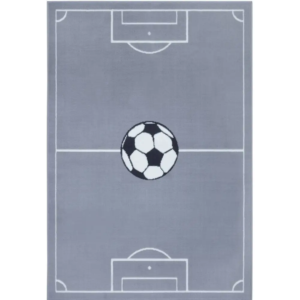 Short Pile Children’s Rug Estadio - 80X150 cm / Grey