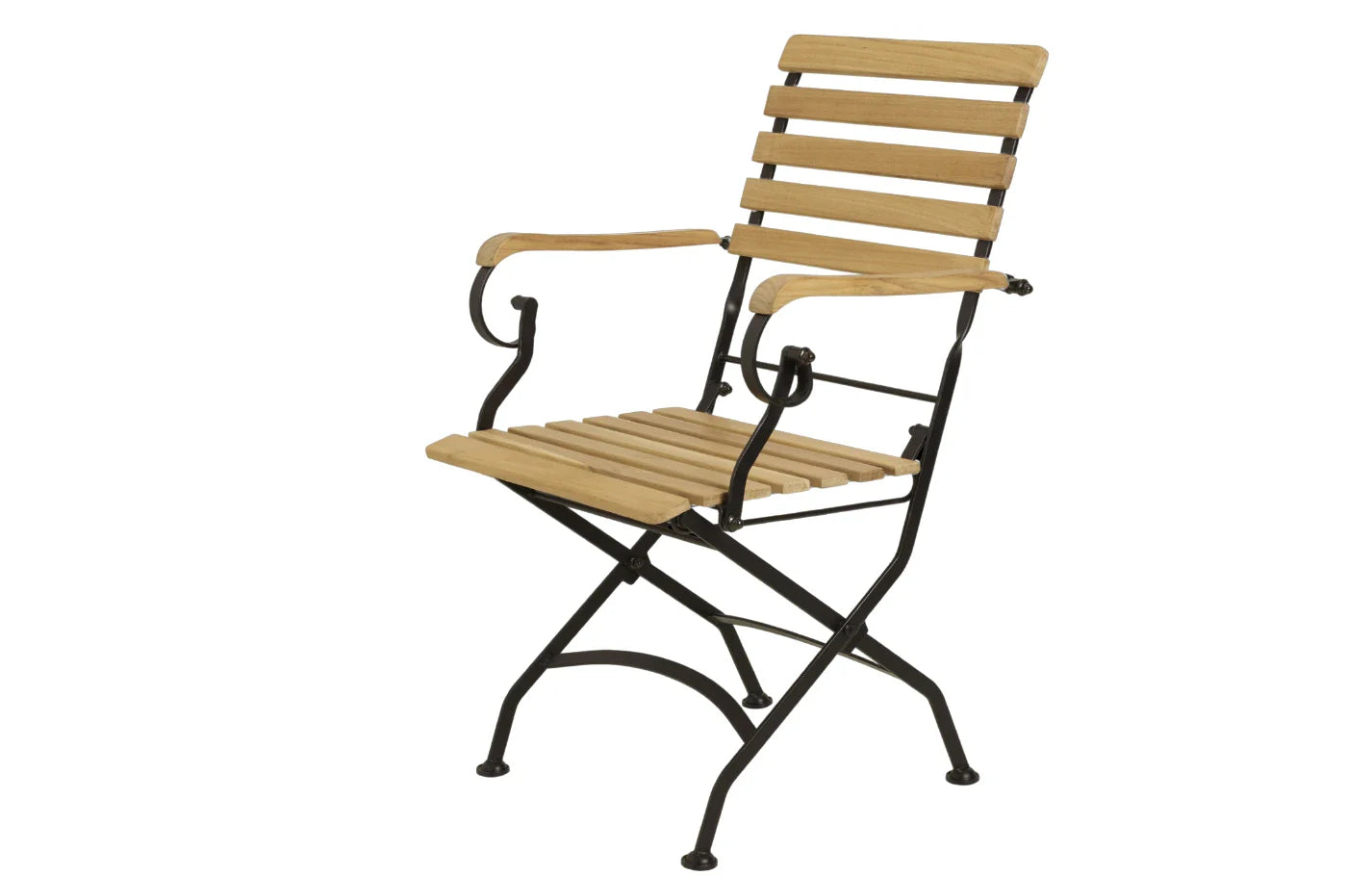 Sicily 8 Seater Teak and Wrought Iron Square 140cm Garden Dining Set