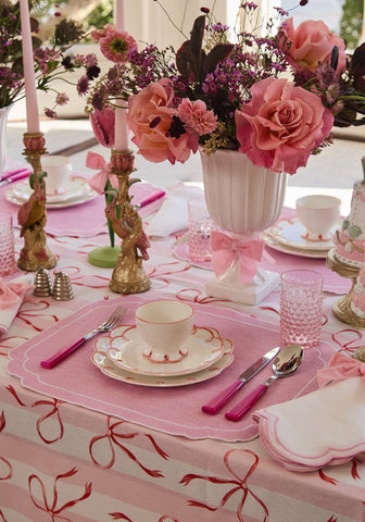 Pretty In Pink Scalloped Nibbles Bowl - Set of 4