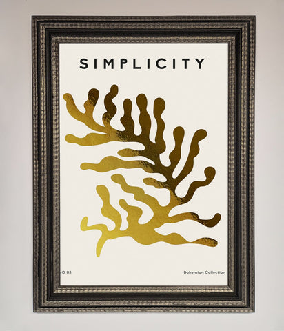 Simplicity Plant Foil Print