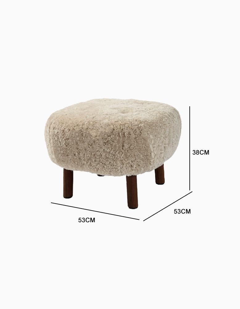 Classic Little Fitz Lounge Chair, Short Hair