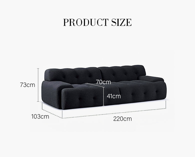 Reese Two Seater Sofa, Three Seater Sofa, Four Seater Sofa, 3D Knitted Fabric