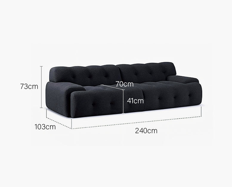 Reese Two Seater Sofa, Three Seater Sofa, Four Seater Sofa, 3D Knitted Fabric