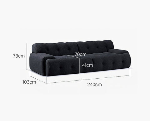 Reese Two Seater Sofa, Three Seater Sofa, Four Seater Sofa, 3D Knitted Fabric