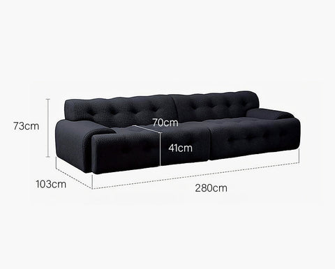 Reese Two Seater Sofa, Three Seater Sofa, Four Seater Sofa, 3D Knitted Fabric