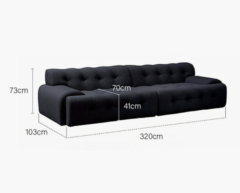 Reese Two Seater Sofa, Three Seater Sofa, Four Seater Sofa, 3D Knitted Fabric