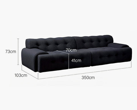 Reese Two Seater Sofa, Three Seater Sofa, Four Seater Sofa, 3D Knitted Fabric