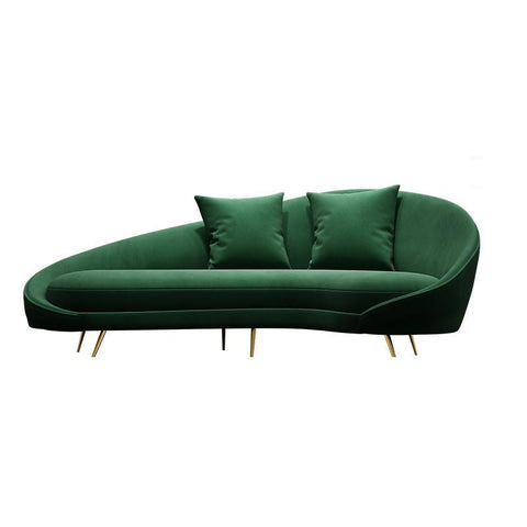Slender Armchair, Velvet For Clearance