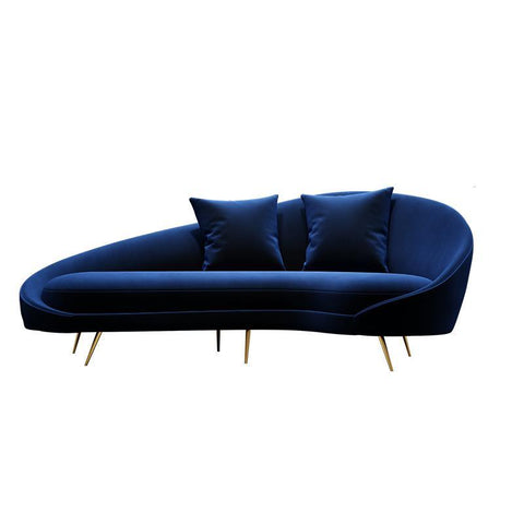 Slender Armchair, Velvet For Clearance