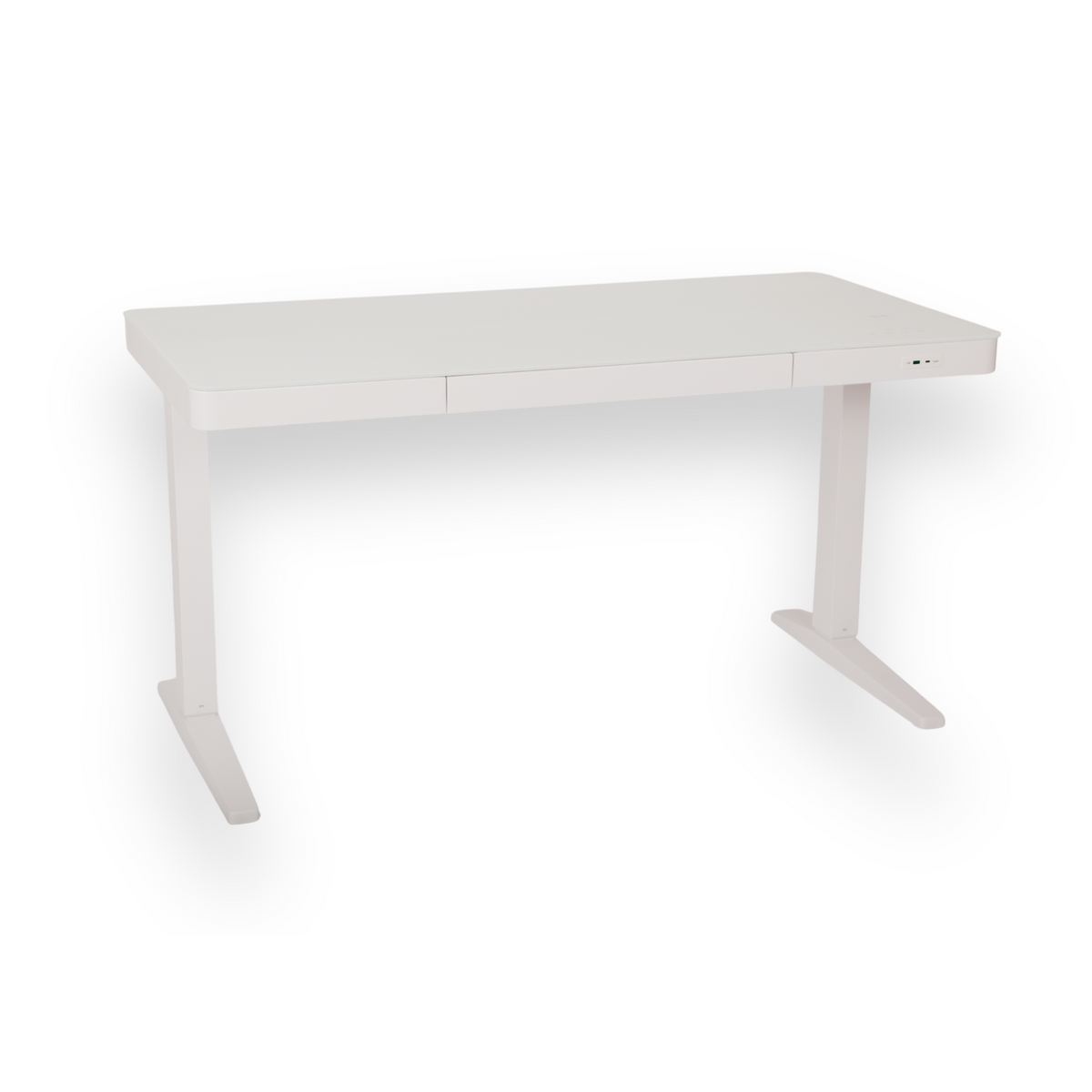 Smart Electric Height Adjustable Desk White (Glass Top) – Purus Life